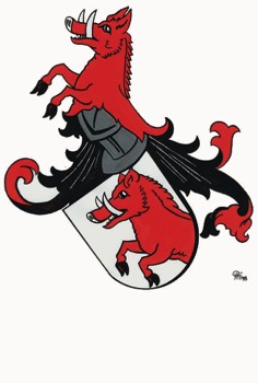  Wappen der Chamerauer. Zeichnung: Fritz Maier 